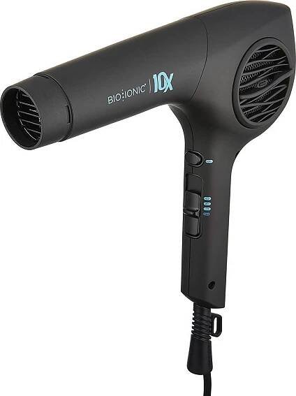 Profesionální fén na vlasy Bio Ionic 10X Pro Ultralight Speed Dryer - 1800 W, černý