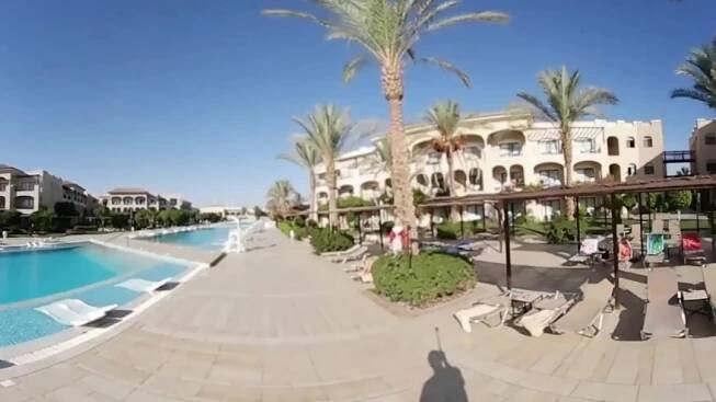 Jaz Aquamarine Resort Hurghada und Jaz Bluemarine Resort Hurghada 360 walk trough