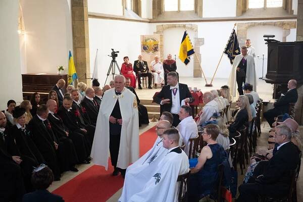 Setkání pravoslavného Rytířského řádu sv. Konstantina Velikého v Praze – 27.05.2023 – UKRAJINSKÁ PRAVOSLAVNÁ CÍRKEV – KYJEVSKÝ