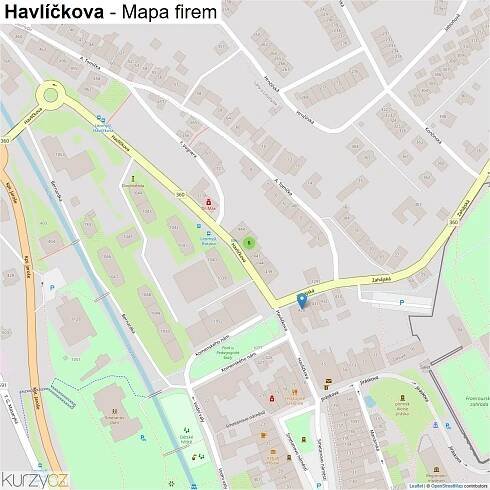 Havlíčkova - mapy | Kurzy.cz