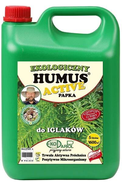 HUMUS ACTIVE PAPKA do iglaków 5,0 L - Ekodarpol
