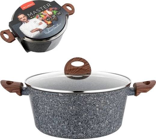 Florina Master MG hrnec s poklicí šedý, 28 cm