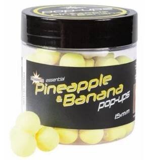 17721 dynamite baits pop ups fluro pineapple banana 15 mm