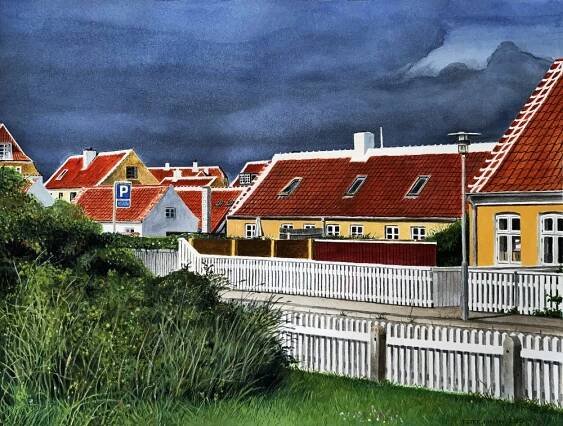 Watercolour | Illustrator Peter Nielsen