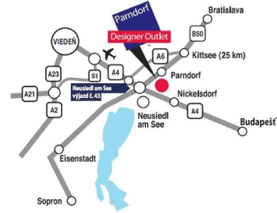 Designer Outlet Parndorf - vše, co potřebujete vědět před návštěvou - Rakousko123.cz