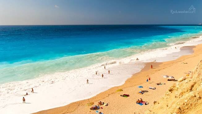 Ostrov Lefkada - Egremni beach