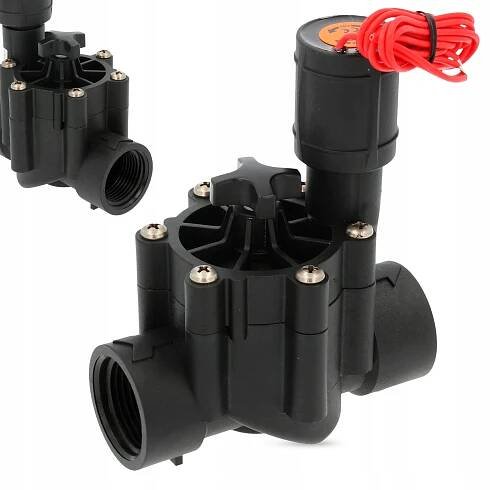 Elektroventil pro instalaci kapkového zavlažování 1'' GW s regulací průtoku HO Značka TRCR