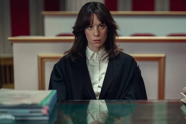 Chloe Pirrie in 'Department Q'.