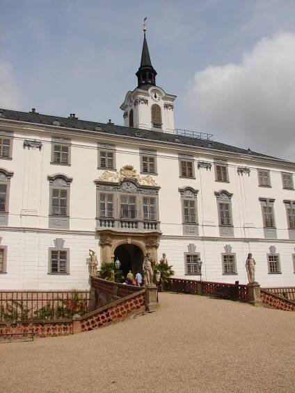 Exteriéry - Zámek Lysice