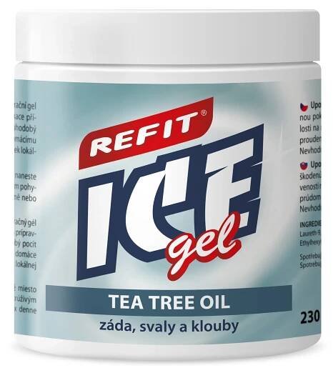 Refit Ice Masážní gel s Tea Tree Oil 230 ml