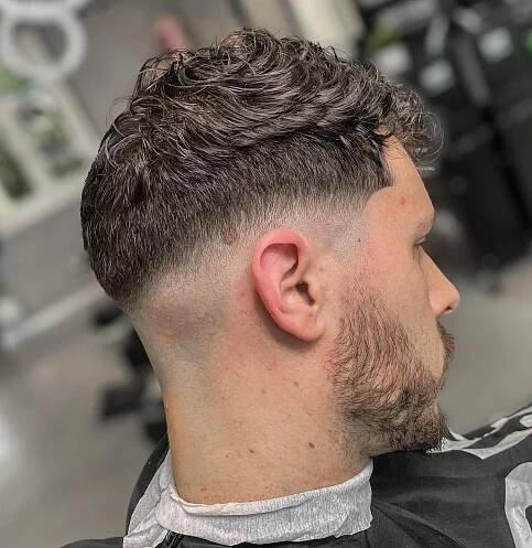 Mid Fade Haircut for Men