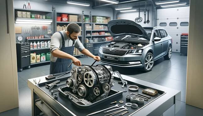 Interval výměny rozvodů u Škoda Octavia 3