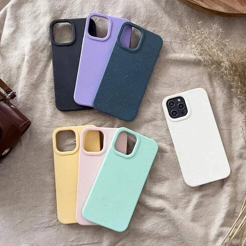 ECO CASE POUZDRO KRYT OBAL POUZDRO ZADNÍ KRYT PRO IPHONE 14 PLUS FIALOVÉ Stav balení originální