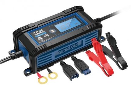 TOPAC 2/4A 6/12V Automatic Car Battery Charger and Maintainer 