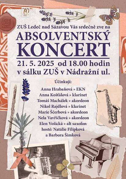 Absolventský koncert | Ledečsko