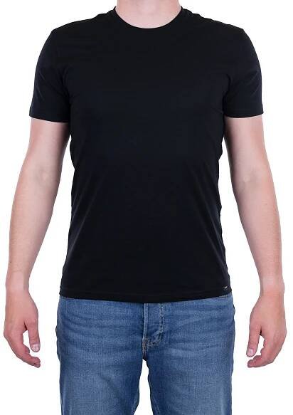 Pánské tričko LEE L680CMKW TWIN PACK CREW BLACK/WHITE velikost XXXXL