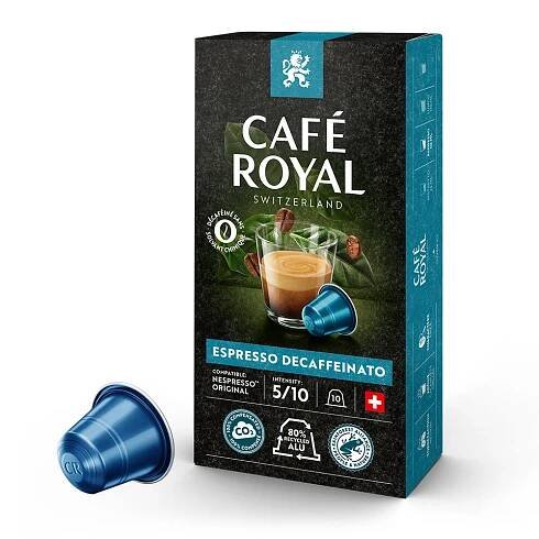 Café Royal Espresso Bez kofeinu pro Nespresso 10 ks od 85 Kč - Heureka.cz