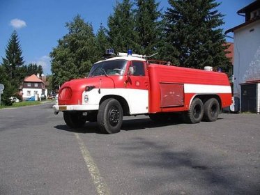 Tatra T 138 jako hasičský vůz