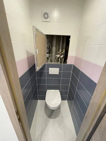 Rekonstrukce bytu 3+1,obklad Vanity | Skála - koupelny na klíč