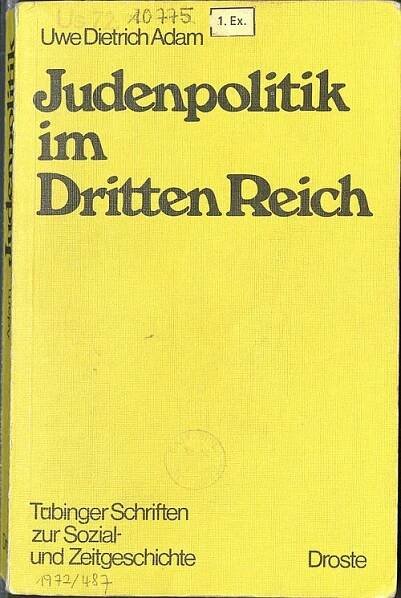 Uwe Dietrich Adam – Wikipedia