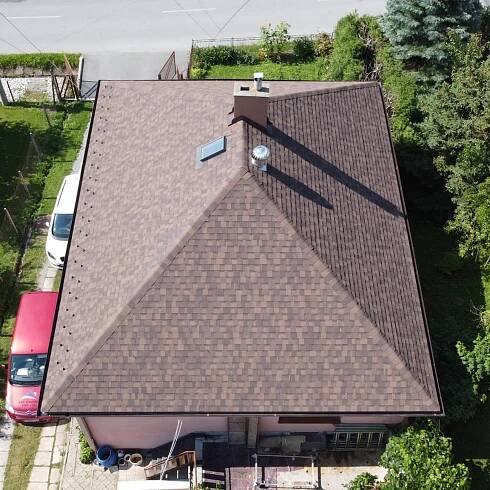 Rekonštrukcia strechy a montáž krytiny IKO Cambridge Xpres