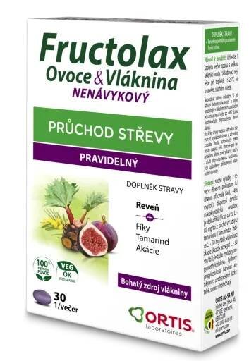 FRUCTOLAX OVOCE&VLÁKNINA TABLETY
