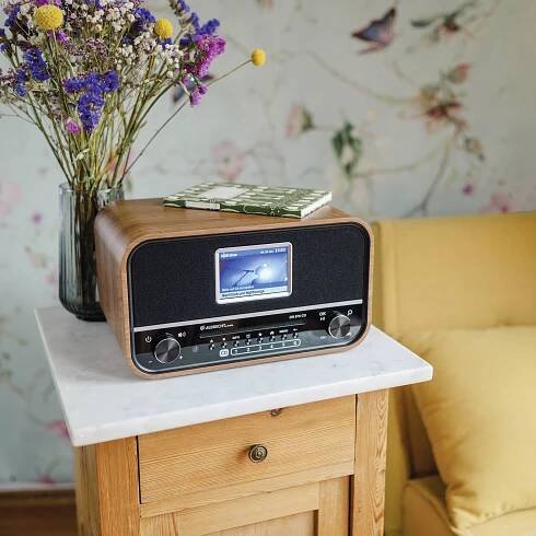 Albrecht DR 870 CD Seniorenradio, DAB+/ UKW/ CD/ USB 27870 stolní rádio, DAB+, FM, DAB+, FM, Bluetooth, funkce alarmu, vč