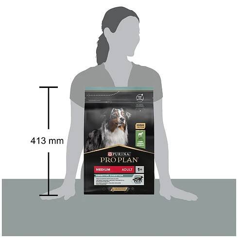 PRO PLAN Medium Adult Sensitive Digestion granule pro psy jehněčí 3 kg