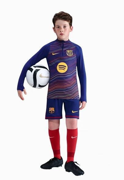 Tričko Nike FC Barcelona 25/26 Strike Home Junior