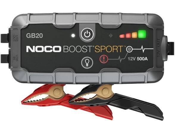 Startovací box + power banka, startovací proud 500 A, NOCO GENIUS BOOST SPORT GB20 (NOCO USA)