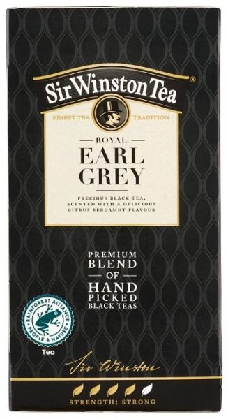 Sir Winston Tea Earl Grey černý čaj aromatizovaný 20 x 1,75g (35g)
