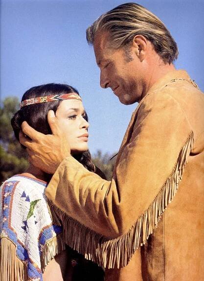 Vinnetou - Z filmu - Marie Versini, Lex Barker