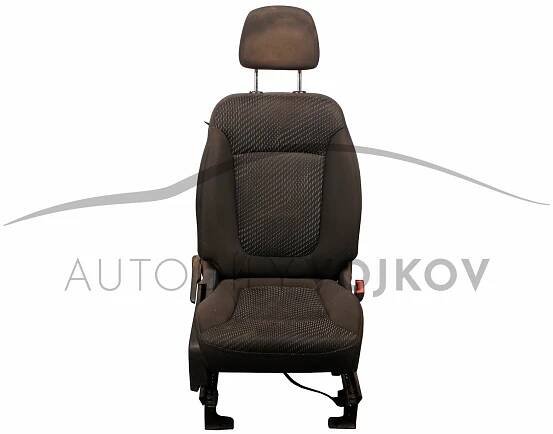 Sedačka spolujezdce komplet elektrická černá PAN-1E7