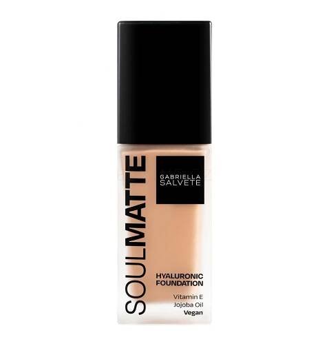 Gabriella Salvete Soulmatte Foundation Hyaluronic 04N Sand Neutral make-up 30 ml