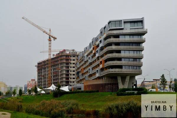 Yes In My Bratislava | Construction update: Petržalka City, 25.9.2017