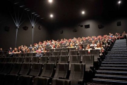 Předpremiéra filmu Shoky a Morthy: Poslední velká akce v ostravském kinu Cinestar, 23. července 2021 v Ostravě.