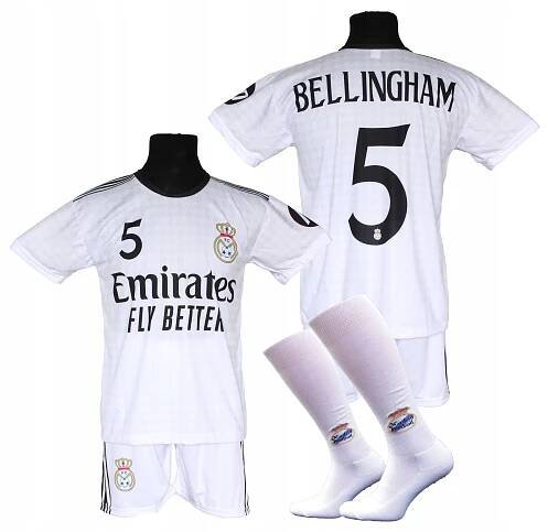 BELLINGHAM sportovní set fotbalového oblečení MADRID - BG