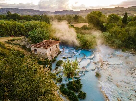 These Ancient Hot Springs in Tuscany Are a Bucket List Wellness Destination