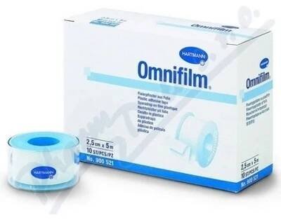 NÁPLAST OMNIFILM PORÉZNÍ FÓLIE 1.25CMX5M 1KS