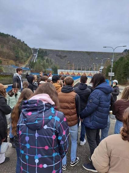 Exkurze Dukovany-Dalešice 2.AC – Moravské gymnázium