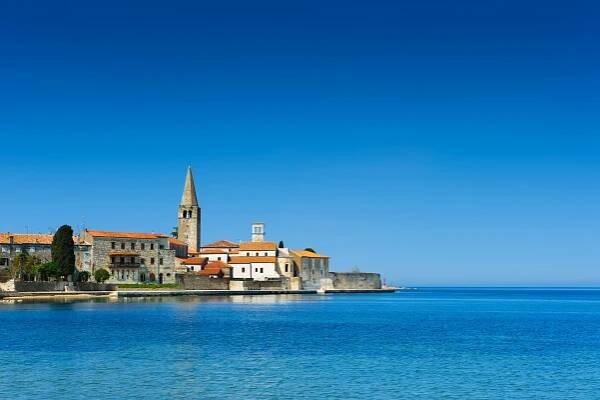 Poreč - staré město Jadranu v Chorvatsku — Stock obrázek