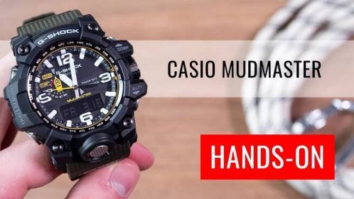 HANDS-ON: Casio G-Shock Mudmaster GWG-1000-1A3ER