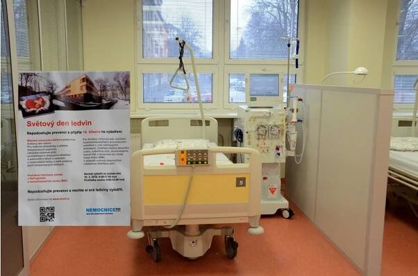 Městská nemocnice Ostrava podpořila Světový den ledvin