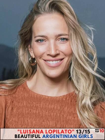 Luisana Lopilato beautiful Argentinian women