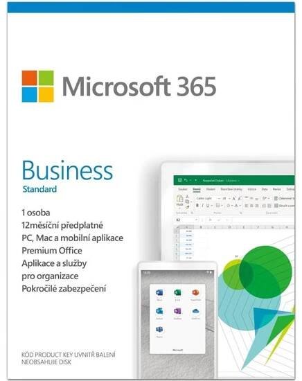Software Microsoft 365 Business standard CZ (KLQ-00458)