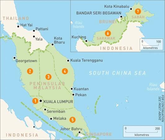 area–map–of–Malaysia