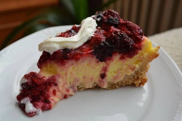 Recept: Cheesecake s lesním ovocem
