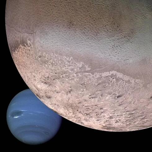 Neptun a jeho tajemný měsíc Triton