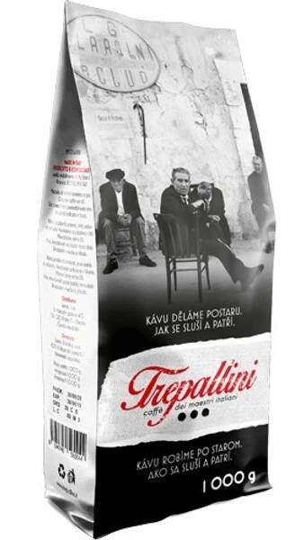 TREPALLINI káva zrnková 4x1 kg thumbnail