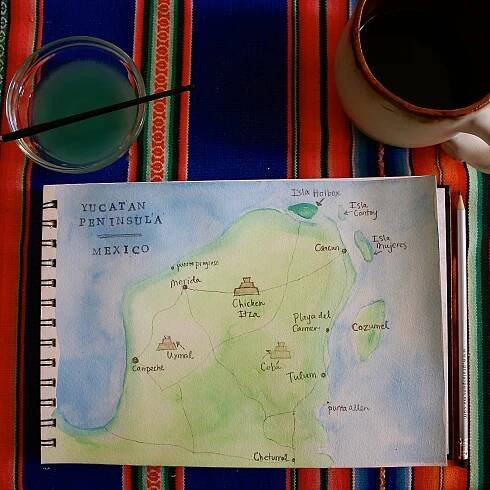Map- Yucatan
